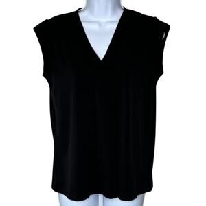 Premise Women's V-Neck Cap Sleeve Shell Polyester Blend Size Small New